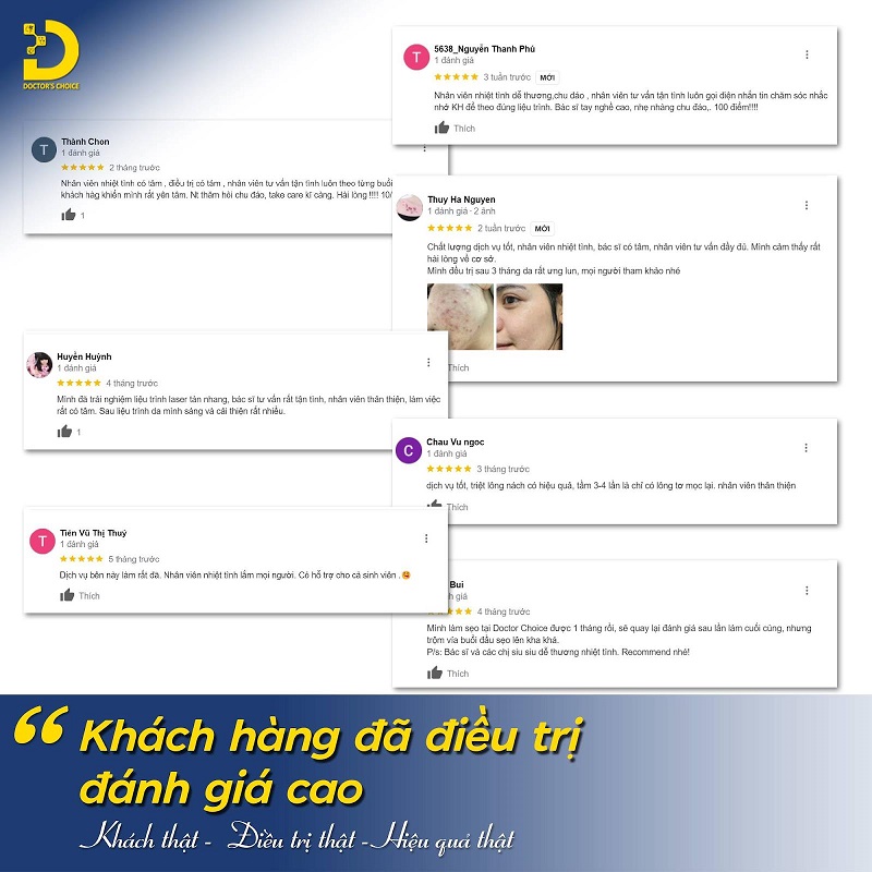 Báo Giá Dịch Vụ Chăm Sóc Da Tại Phòng Khám Doctor’s Choice 13 gia cham soc da 4