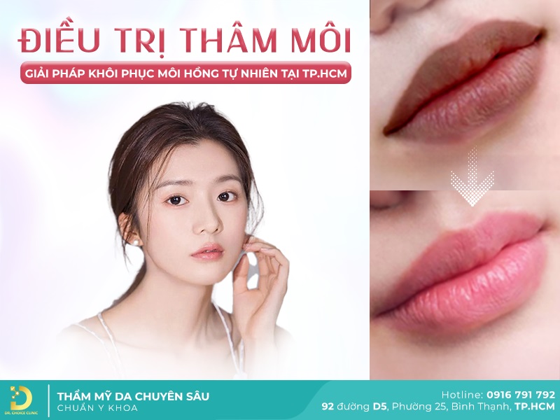 Phòng Khám Điều Trị Thâm Môi Tại HCM Đẹp Tự Nhiên 9 điều trị thâm môi