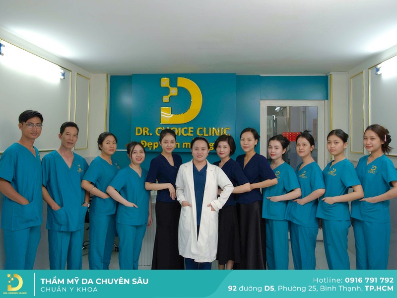 Phòng Khám Điều Trị Nám Má Hiệu Quả, An Toàn Ở HCM 27 doi ngu bac si dr choice clinic
