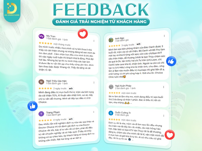 Phòng Khám Điều Trị Nám Má Hiệu Quả, An Toàn Ở HCM 31 feeback khach hang
