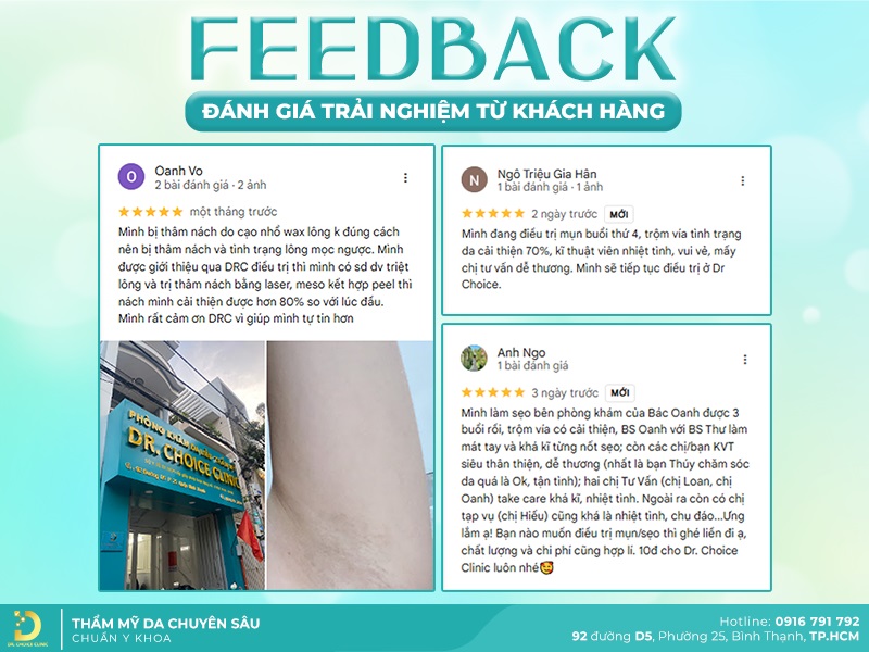 Giới Thiệu Về Dr. Choice Clinic 36 phan hoi khach hang 1