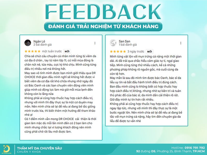 Giới Thiệu Về Dr. Choice Clinic 38 phan hoi khach hang 3