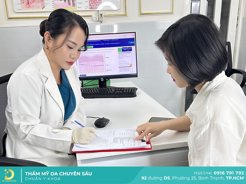 Phòng khám điều trị bớt sắc tố da tại TPHCM hiệu quả 26 tham kham dieu tri 3