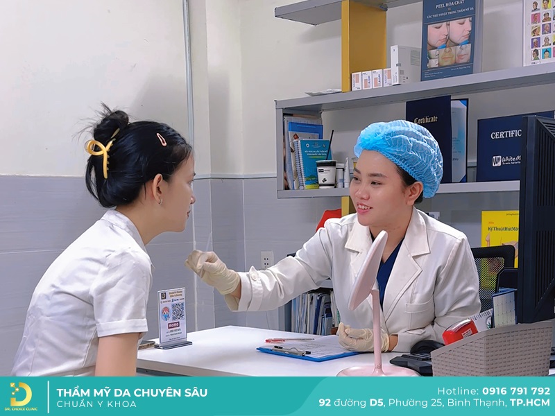 Phòng khám điều trị bớt sắc tố da tại TPHCM hiệu quả 25 tham kham dieu tri 4