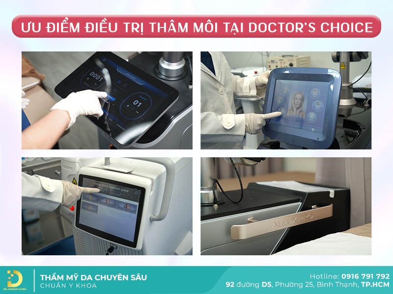 Phòng Khám Điều Trị Thâm Môi Tại HCM Đẹp Tự Nhiên 15 trị thâm môi tại dr choice