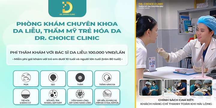 Phòng Khám Điều Trị Vảy Nến An Toàn, Hiệu Quả Tại TPHCM 11 Phác đồ và công nghệ điều trị vảy nến tại Dr. Choice có gì đặc biệt?