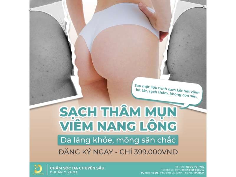Mụn Ở Mông: Nguyên Nhân & Cách Xử Lý Hiệu Quả Tại Nhà 13 Xử lý mụn ở mông ở đâu an toàn, hiệu quả?