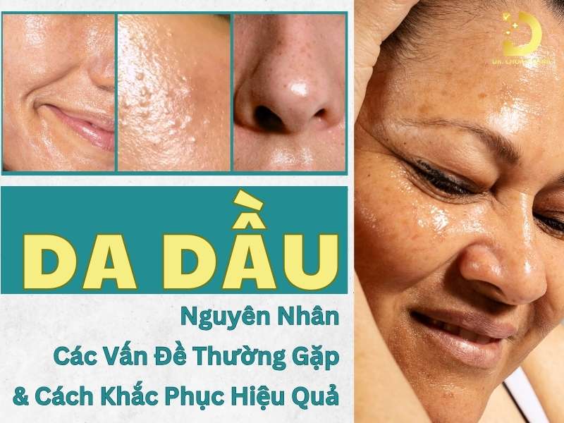 Da Dầu: Nguyên Nhân, Các Vấn Đề Thường Gặp & Cách Khắc Phục Hiệu Quả 7 Da dầu