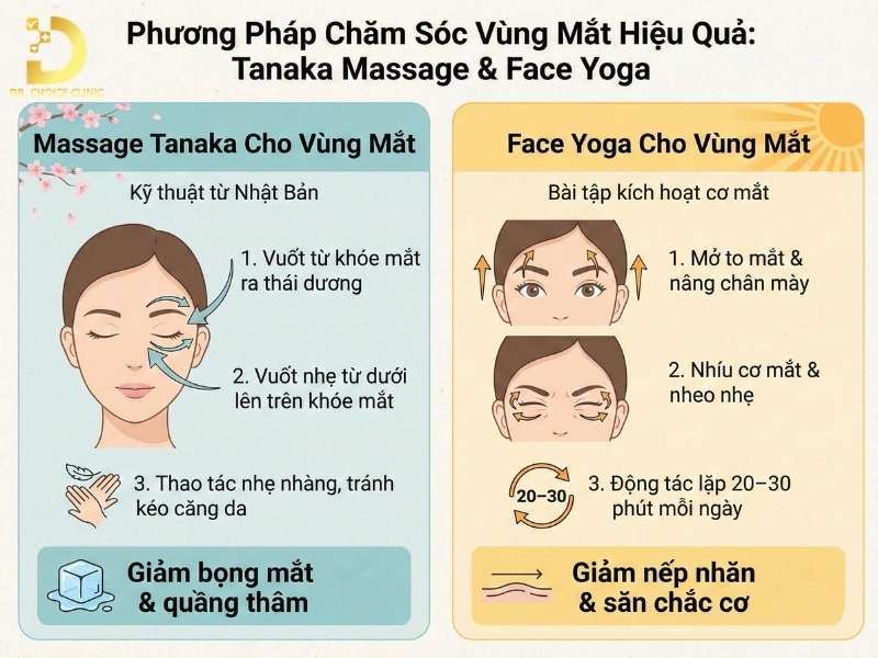 Top Cách Xóa Nhăn Vùng Da Quanh Mắt Hiệu Quả Tại Nhà 16 Face Yoga cho vùng mắt