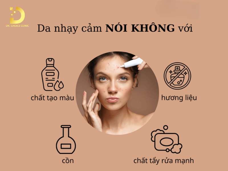 Da Nhạy Cảm Là Gì? Các Vấn Đề Thường Gặp & Cách Khắc Phục 14 Sử dụng hoạt chất mạnh khi da chưa ổn định
