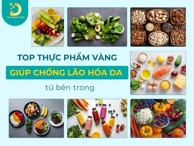 Top Thực Phẩm Chống Lão Hóa Da Từ Bên Trong Tốt Nhất 9 Thực phẩm chống lão hóa da từ bên trong tốt nhất.