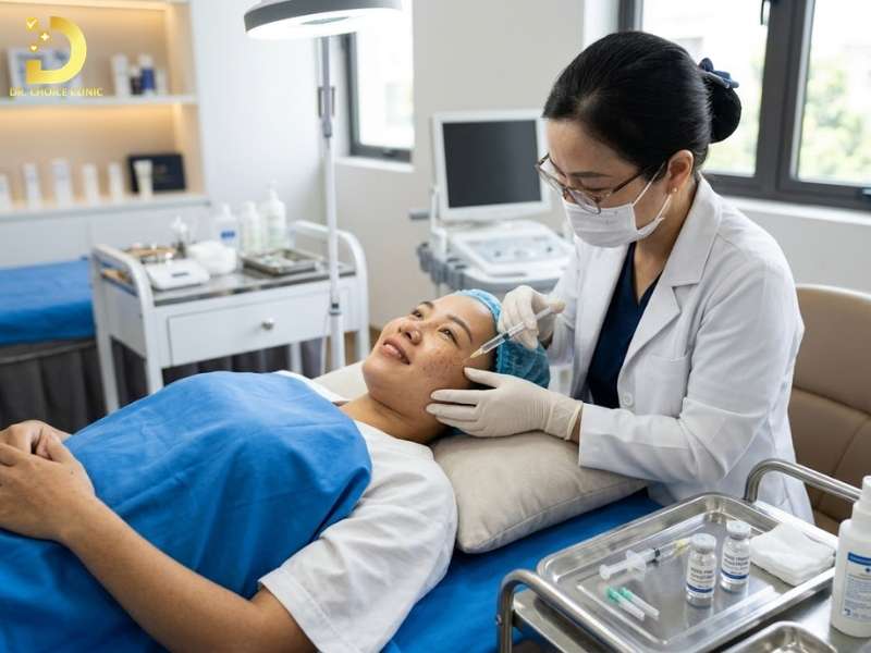 Tàn Nhang Bẩm Sinh Là Gì? Dấu Hiệu, Nguyên Nhân & Cách Điều Trị 19 Mesotherapy trong điều trị tàn nhang (kết hợp đa mục tiêu)