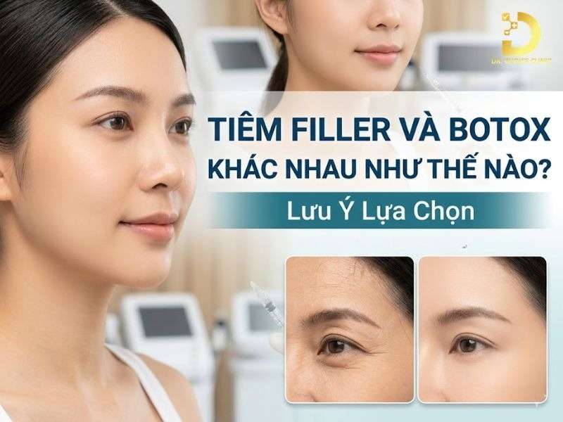 Tiêm Filler Và Botox Khác Nhau Như Thế Nào? Lưu Ý Lựa Chọn 12 Tiêm filler và botox khác nhau như thế nào?