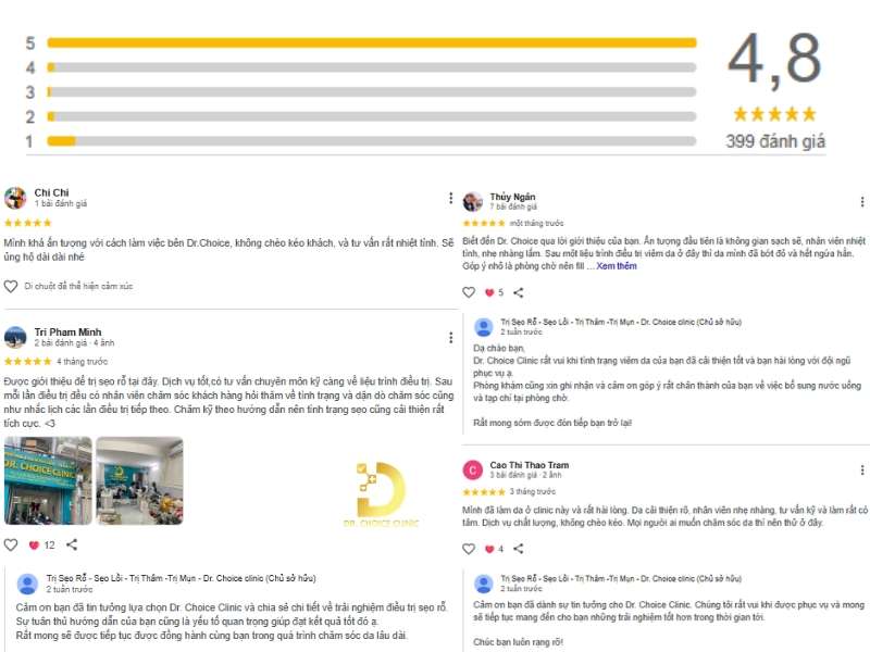 Phòng Khám Điều Trị Sẹo Rạn Da An Toàn, Hiệu Quả Tại TP.HCM 13 Feedback từ khách hàng đã điều trị sẹo rạn da