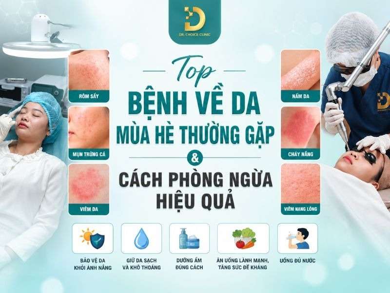 Top Bệnh Về Da Mùa Hè Thường Gặp & Cách Phòng Ngừa Hiệu Quả 22 Top bệnh về da mùa hè