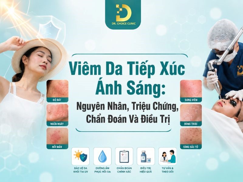 Viêm Da Tiếp Xúc Ánh Sáng: Nguyên Nhân, Triệu Chứng, Chẩn Đoán Và Điều Trị 10 Tìm hiểu bệnh viêm da tiếp xúc ánh sáng
