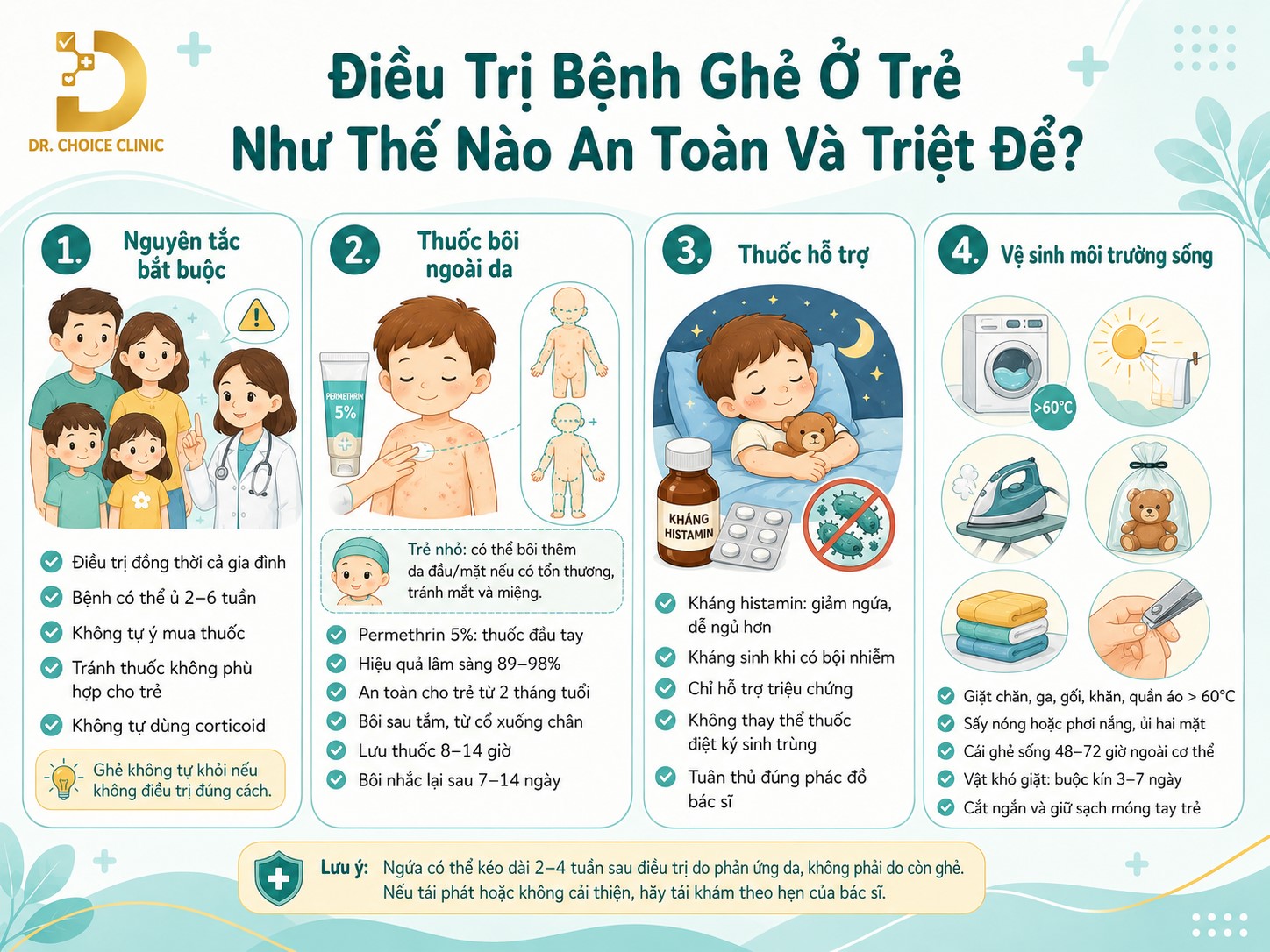 Bệnh Ghẻ Ở Trẻ Em: Nguyên Nhân, Triệu Chứng Và Cách Điều Trị 10 Cách điều trị bệnh ghẻ ở trẻ