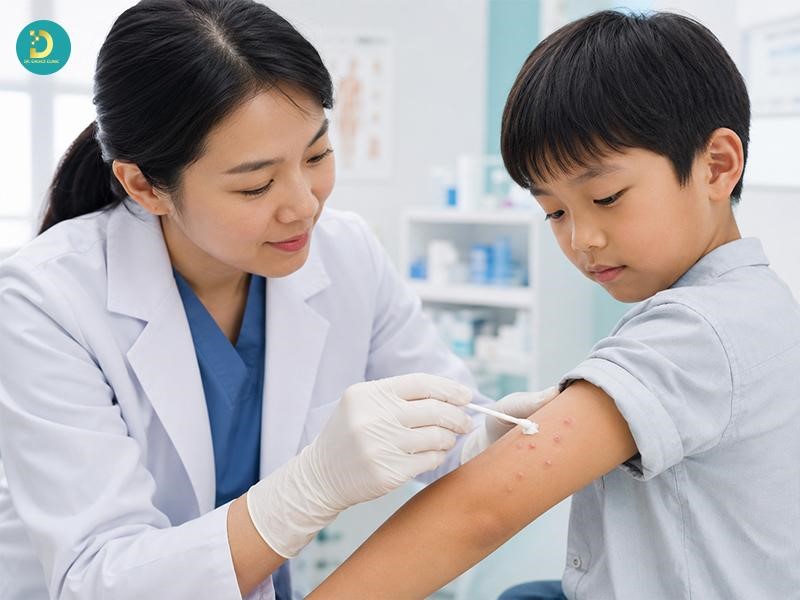 Bệnh U Mềm Lây Ở Trẻ Em: Nguyên Nhân, Biểu Hiện, Cách Điều Trị An Toàn 15 Đưa trẻ đến bác sĩ chuyên khoa da liễu để được thăm khám và điều trị