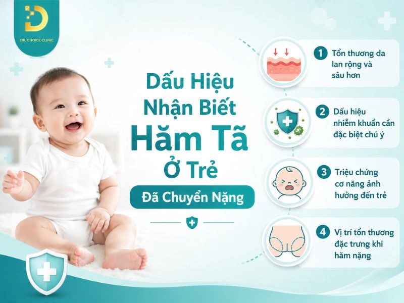 Trẻ Bị Hăm Tã Nặng: Dấu Hiệu Nhiễm Khuẩn Và Cách Điều Trị An Toàn 16 Dấu hiệu nhận biết tình trạng hăm tả ở trẻ trở nặng