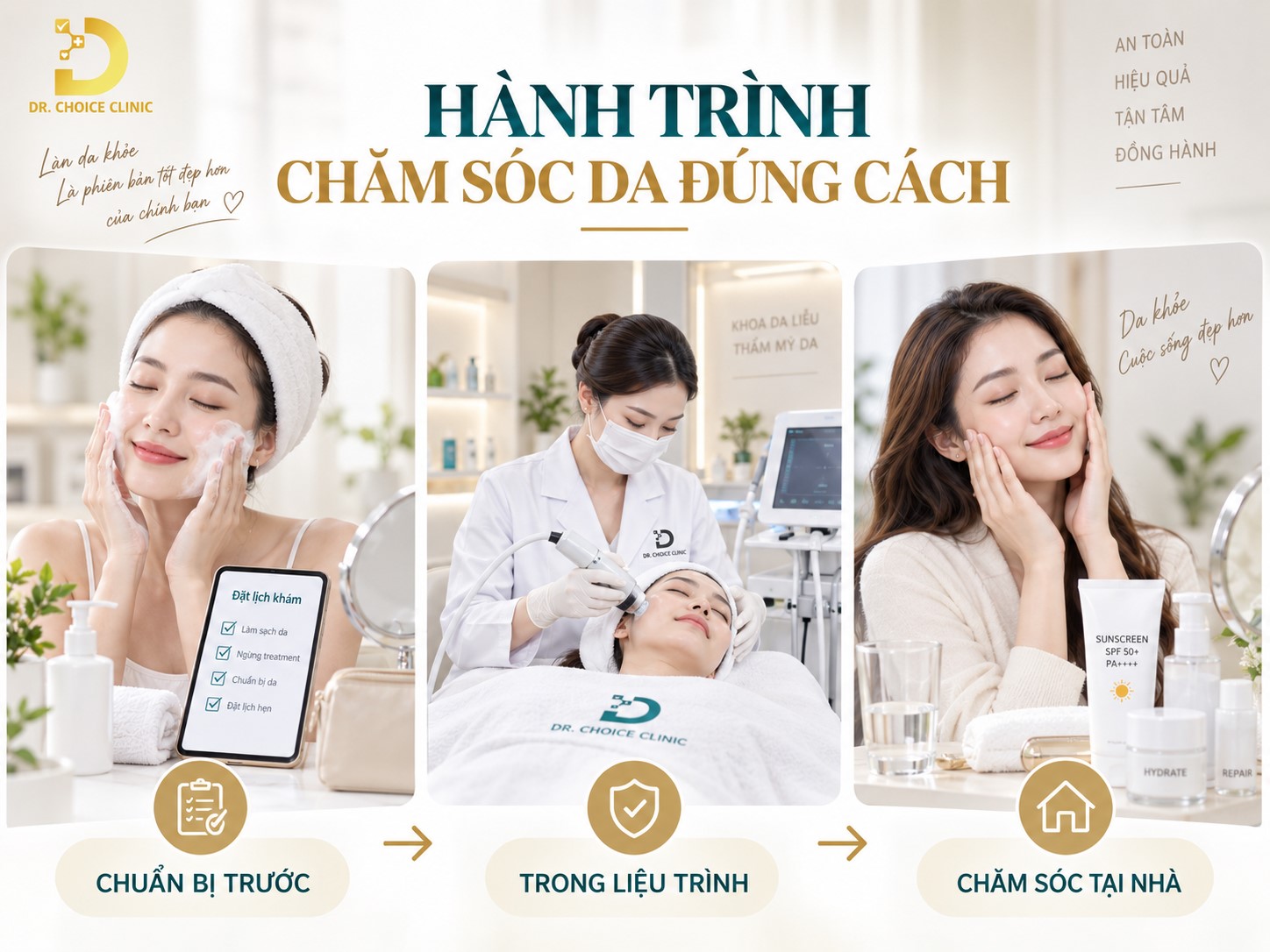 Tiêu Chí Lựa Chọn Spa Chăm Sóc, Điều Trị Da 19 Lời khuyên để hành trình chăm sóc, điều trị da mang lại hiệu quả tối ưu