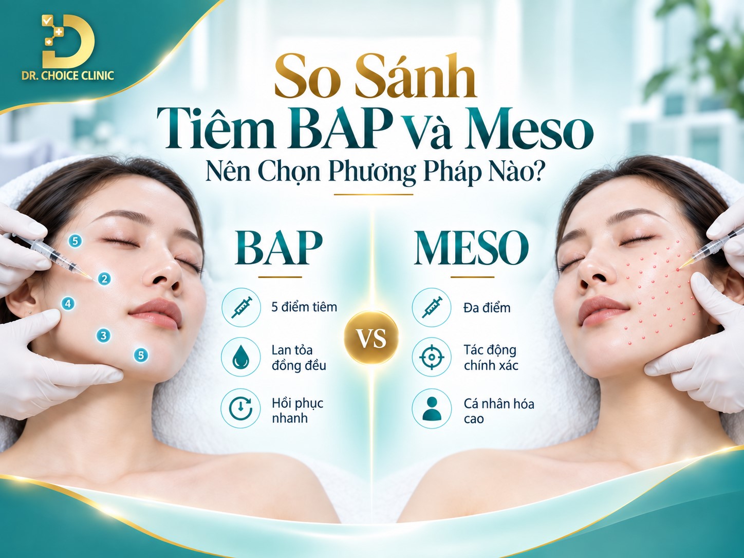 So Sánh Tiêm BAP Và Meso: Nên Chọn Phương Pháp Nào? 7 So sánh tiêm BAP và MESO
