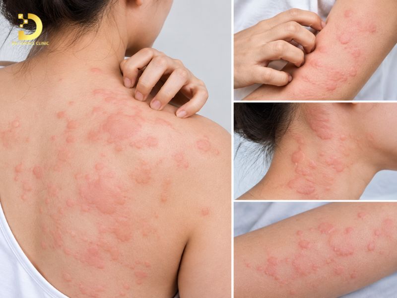 Top 15 Bệnh Ngoài Da Thường Gặp & Cách Phòng Tránh Hiệu Quả 25 Nổi mề đay mẩn ngứa