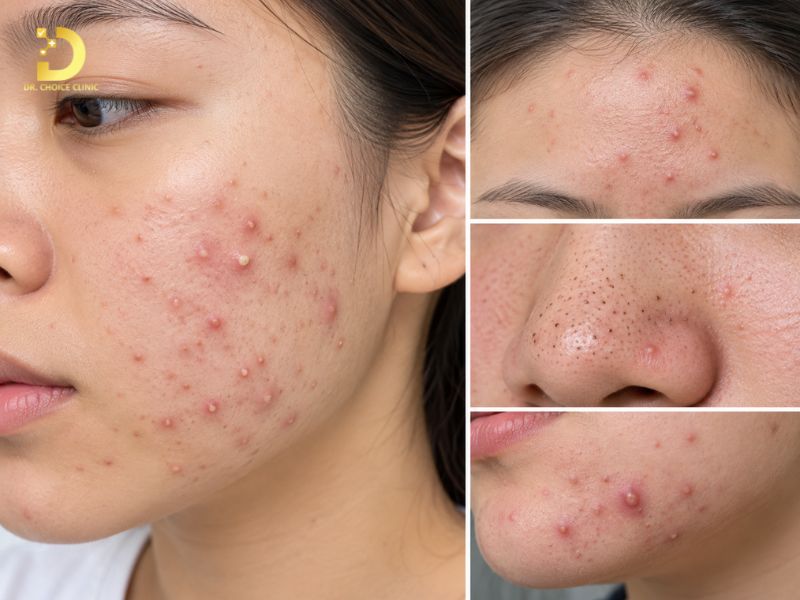 Top 15 Bệnh Ngoài Da Thường Gặp & Cách Phòng Tránh Hiệu Quả 27 Mụn trứng cá (Acne)