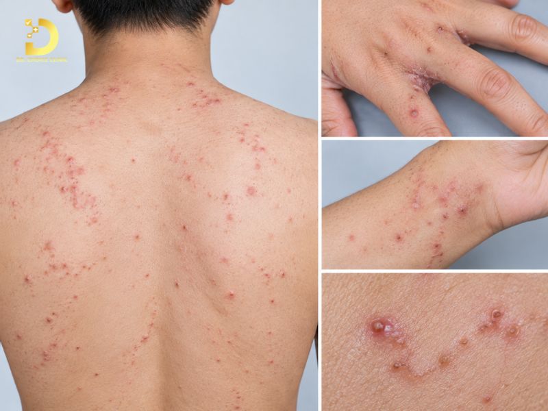 Top 15 Bệnh Ngoài Da Thường Gặp & Cách Phòng Tránh Hiệu Quả 33 Bệnh Ghẻ (Scabies)