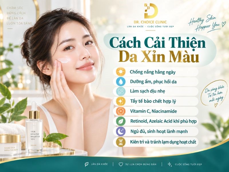Da Xỉn Màu Thiếu Sức Sống: Nguyên Nhân & Cách Khắc Phục Hiệu Quả 11 Cách cải thiện da bị xỉn màu