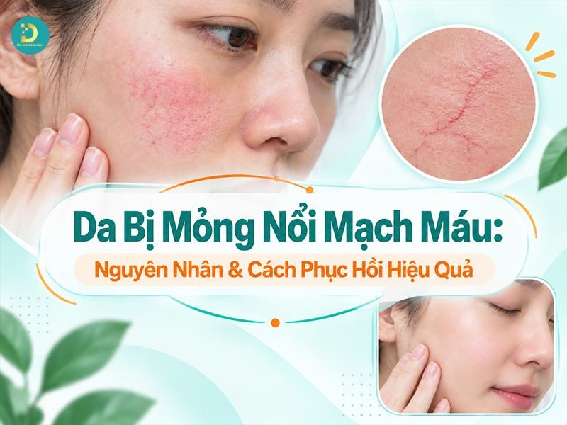 Da Bị Mỏng Nổi Mạch Máu: Nguyên Nhân & Cách Phục Hồi Hiệu Quả 8 Tìm hiểu tình trạng da mỏng nổi mạch máu