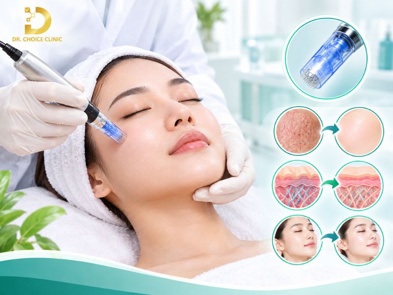 Lăn Kim Là Gì? Cơ Chế, Công Dụng Và Lưu Ý Chăm Sóc Da 9 Liệu trình lăn kim làm đẹp da (ảnh minh họa)