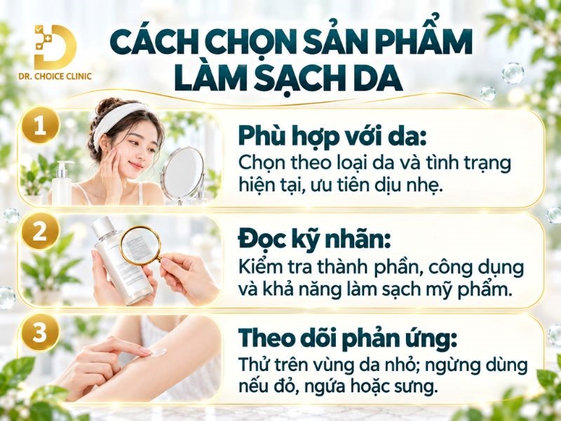 Làm Sạch Da Quan Trọng Như Thế Nào? Hướng Dẫn Từ A-Z 10 Cách trọn sản phẩm làm sạch da hiệu quả