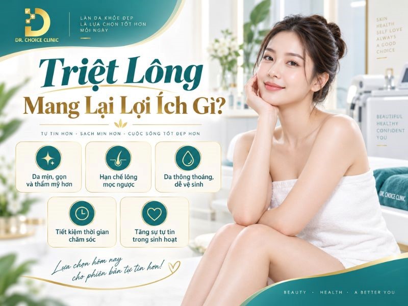 Triệt Lông Là Gì? Lợi Ích, Phương Pháp & Lưu Ý Quan Trọng 12 Lợi ích của triệt lông