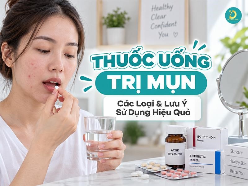 Thuốc Uống Trị Mụn: Các Loại & Lưu Ý Sử Dụng Hiệu Quả 6 Tìm hiểu về thuốc trị mụn: các loại và cách sử dụng an toàn, hiệu quả