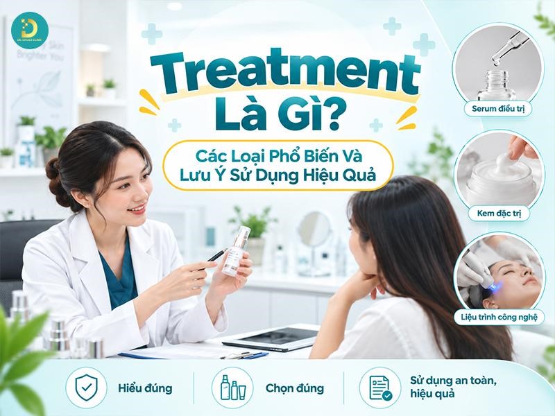 Treatment Là Gì? Các Loại Phổ Biến Và Lưu Ý Sử Dụng Hiệu Quả 12 Tìm hiểu về Treatment trong chăm sóc da
